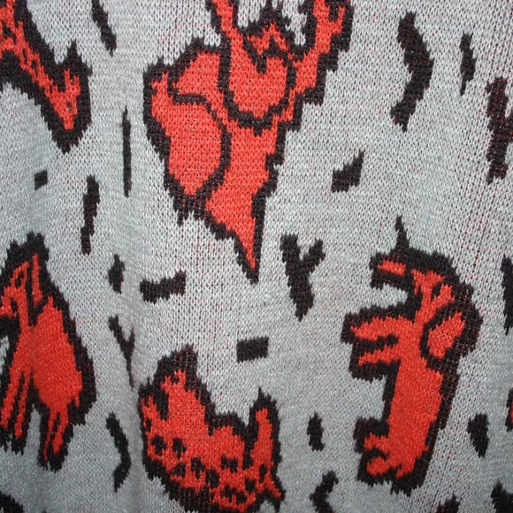 ESPIRIT SPORT VINTAGE 1980'S OVERSIZED SWEATER MEDIUM - Picture 3 of 5